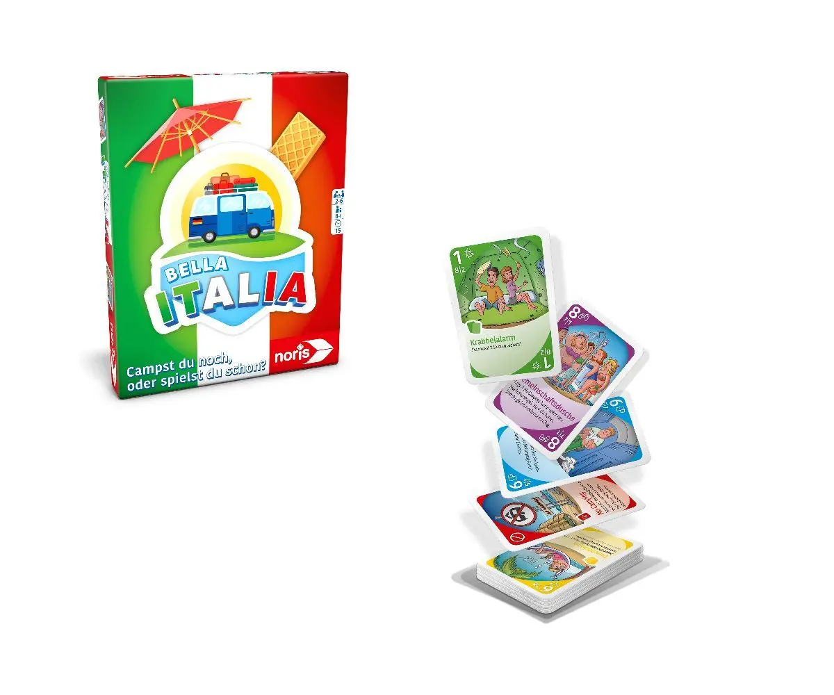 Bild: 4000826006244 | Bella Italia - Das Campingspiel | Spiel | Bunter Stückkarton | Deutsch