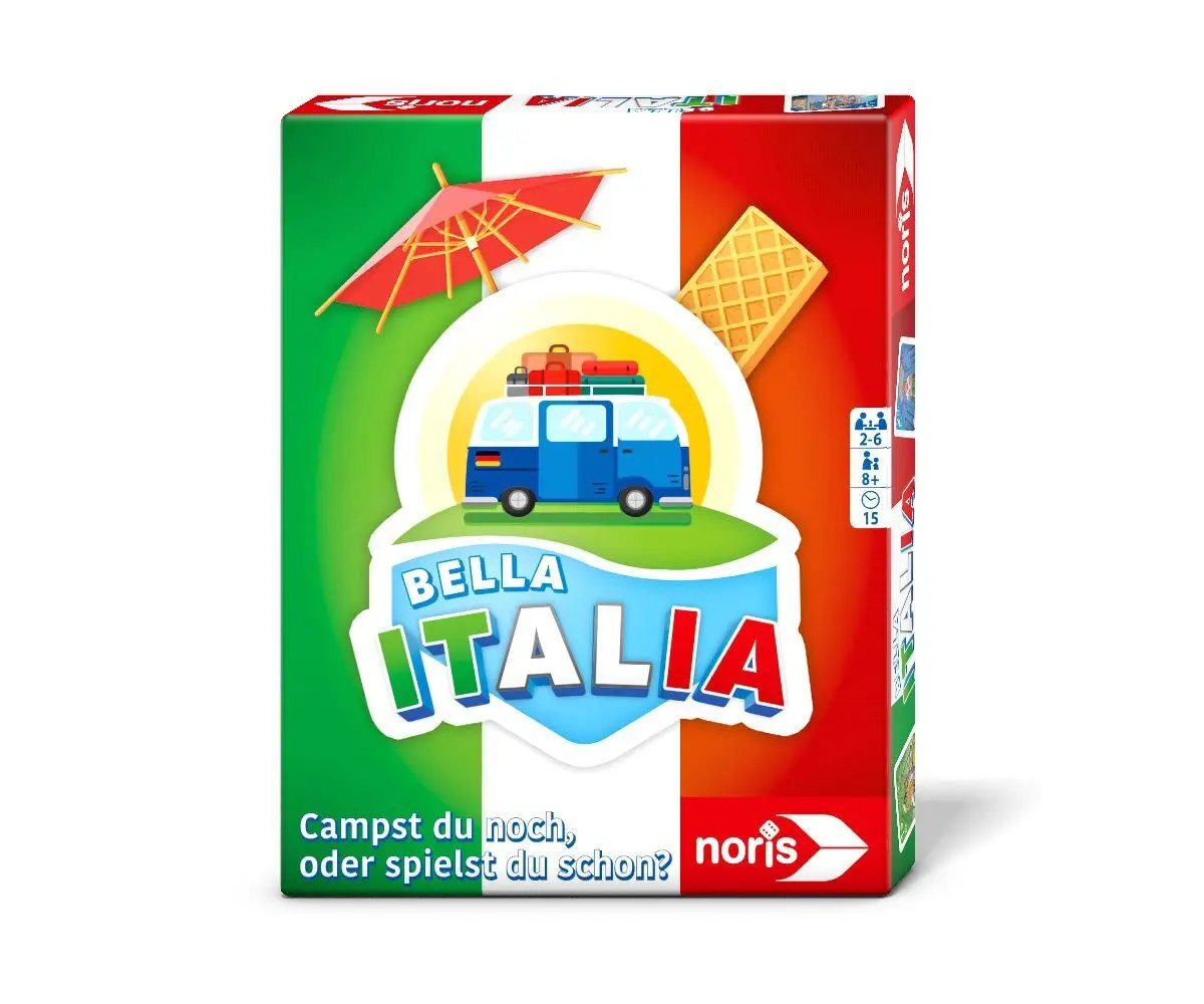 Bild: 4000826006244 | Bella Italia - Das Campingspiel | Spiel | Bunter Stückkarton | Deutsch