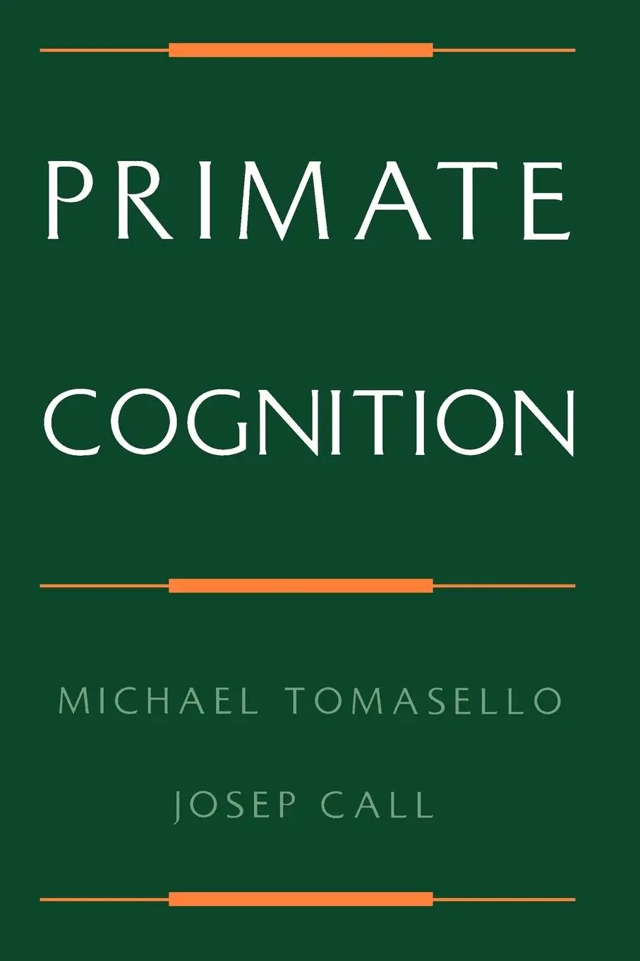 Cover: 9780195106244 | Primate Cognition | Michael Tomasello (u. a.) | Taschenbuch | IX