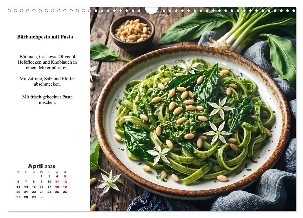 Bild: 9783457256244 | Green Delights - Ein Jahr voller veganer Genüsse (Wandkalender 2026...