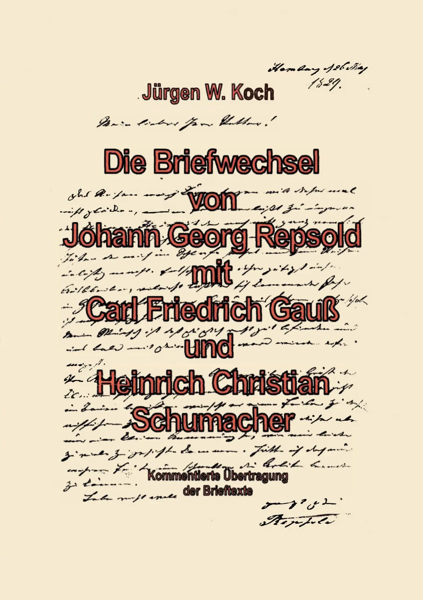 Cover: 9783898116244 | Briefwechsel von Georg Repsold mit Carl F. Gauß und Heinrich C....