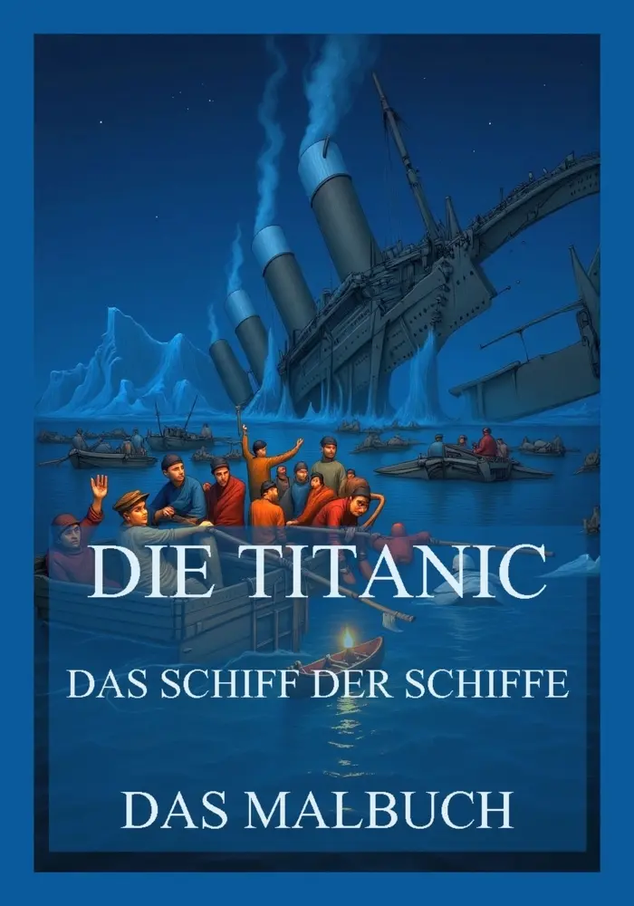 Cover: 9783988686244 | Die Titanic - Das Schiff der Schiffe - Das Malbuch | Jürgen Beck