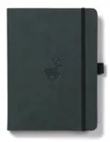 Cover: 5285003136344 | Dingbats* Wildlife A4 Green Deer Notebook - Lined | Buch | Englisch