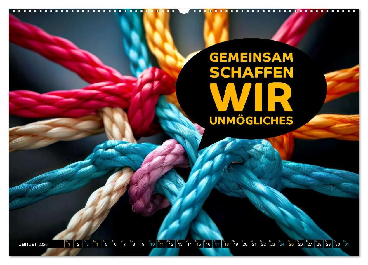 Bild: 9783457246344 | Gemeinsam sind wir stark - motivierende Sprüche über Teams...