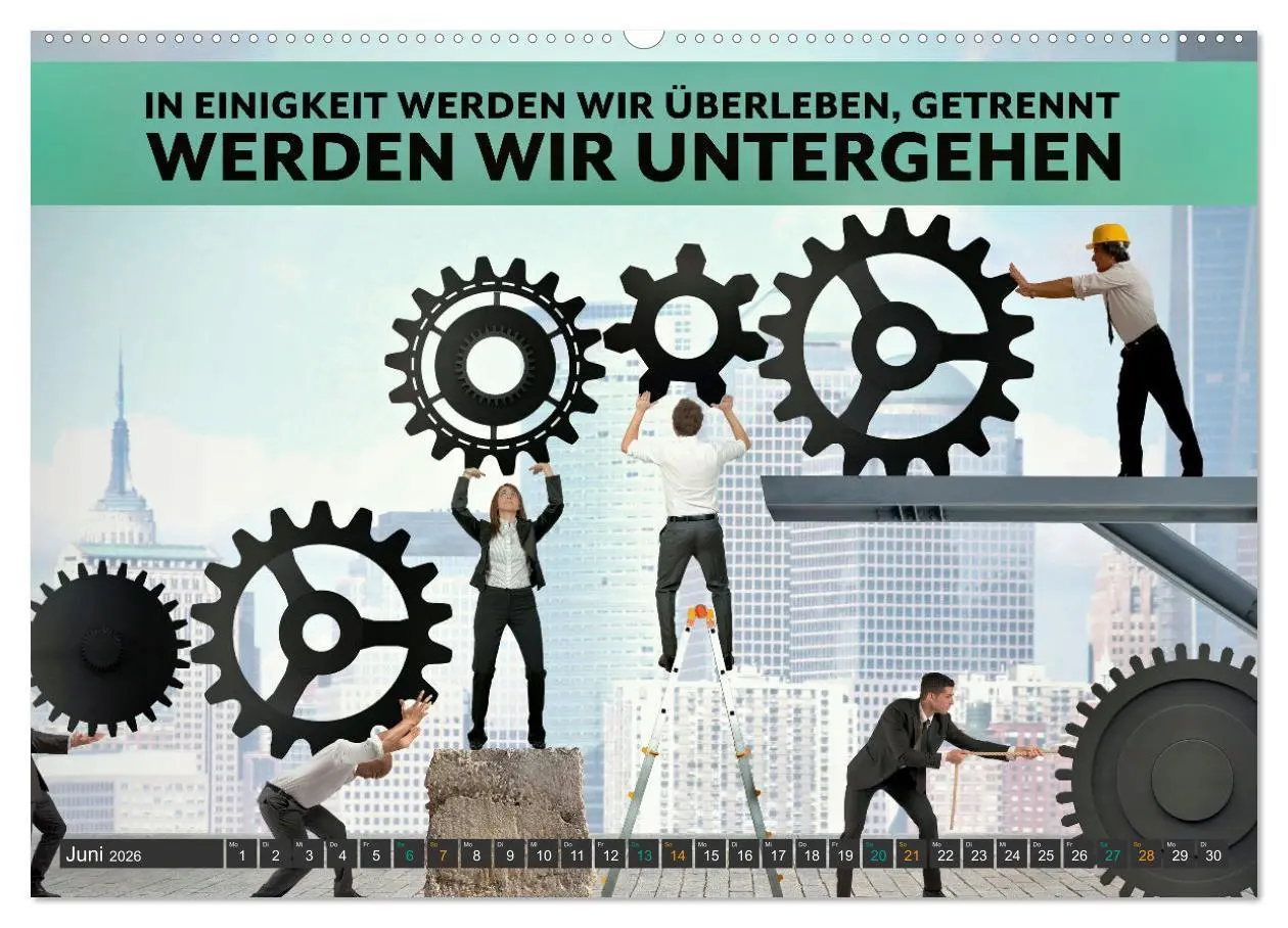 Bild: 9783457246344 | Gemeinsam sind wir stark - motivierende Sprüche über Teams...