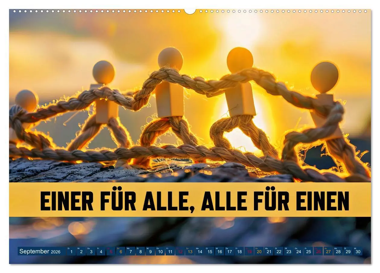 Bild: 9783457246344 | Gemeinsam sind wir stark - motivierende Sprüche über Teams...