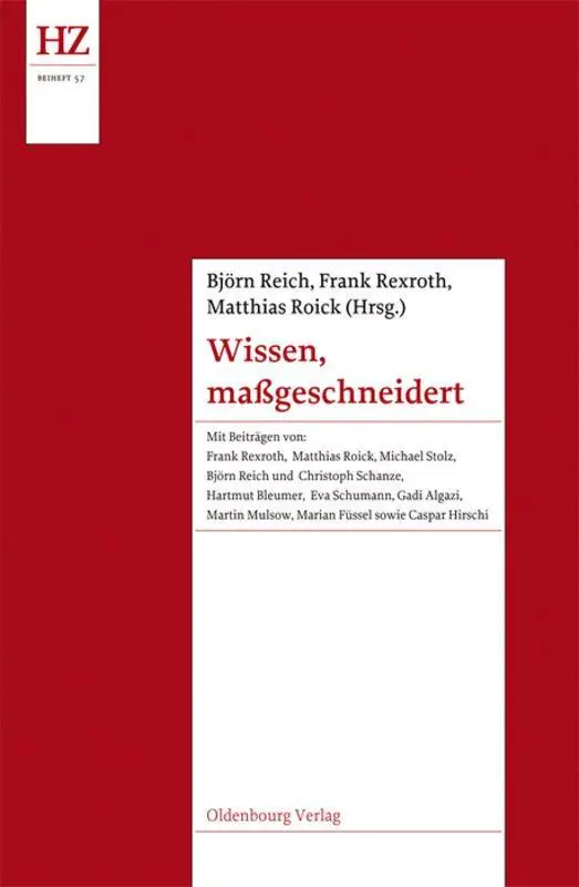Cover: 9783486716344 | Wissen, maßgeschneidert | Björn Reich (u. a.) | Taschenbuch | ISSN