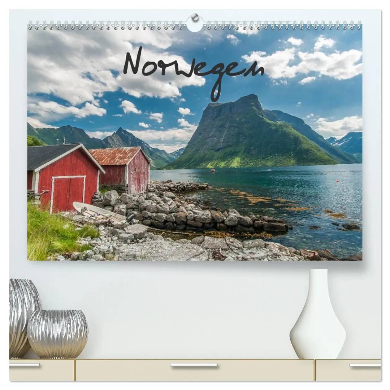 Cover: 9783516196344 | Norwegen (hochwertiger Premium Wandkalender 2026 DIN A2 quer),...