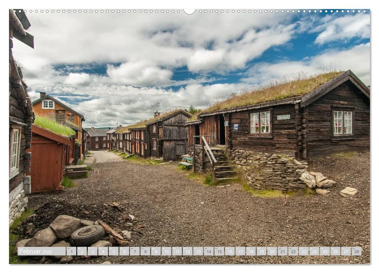 Bild: 9783516196344 | Norwegen (hochwertiger Premium Wandkalender 2026 DIN A2 quer),...