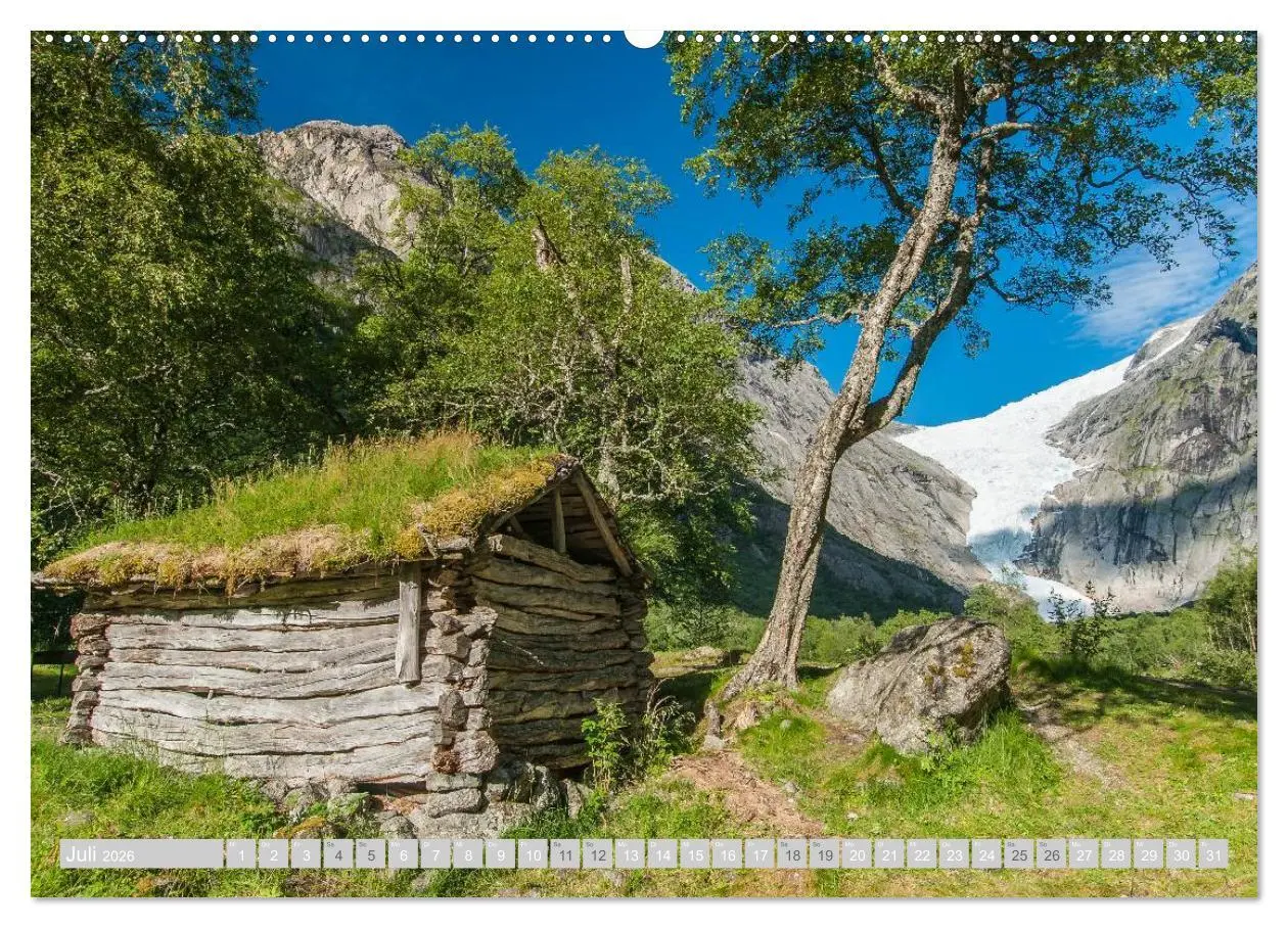 Bild: 9783516196344 | Norwegen (hochwertiger Premium Wandkalender 2026 DIN A2 quer),...