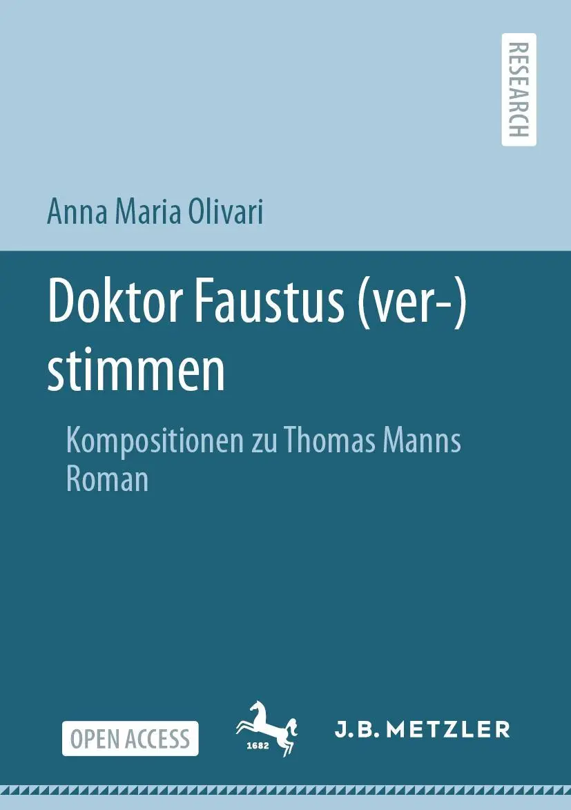 Cover: 9783662626344 | Doktor Faustus (ver-)stimmen | Kompositionen zu Thomas Manns Roman
