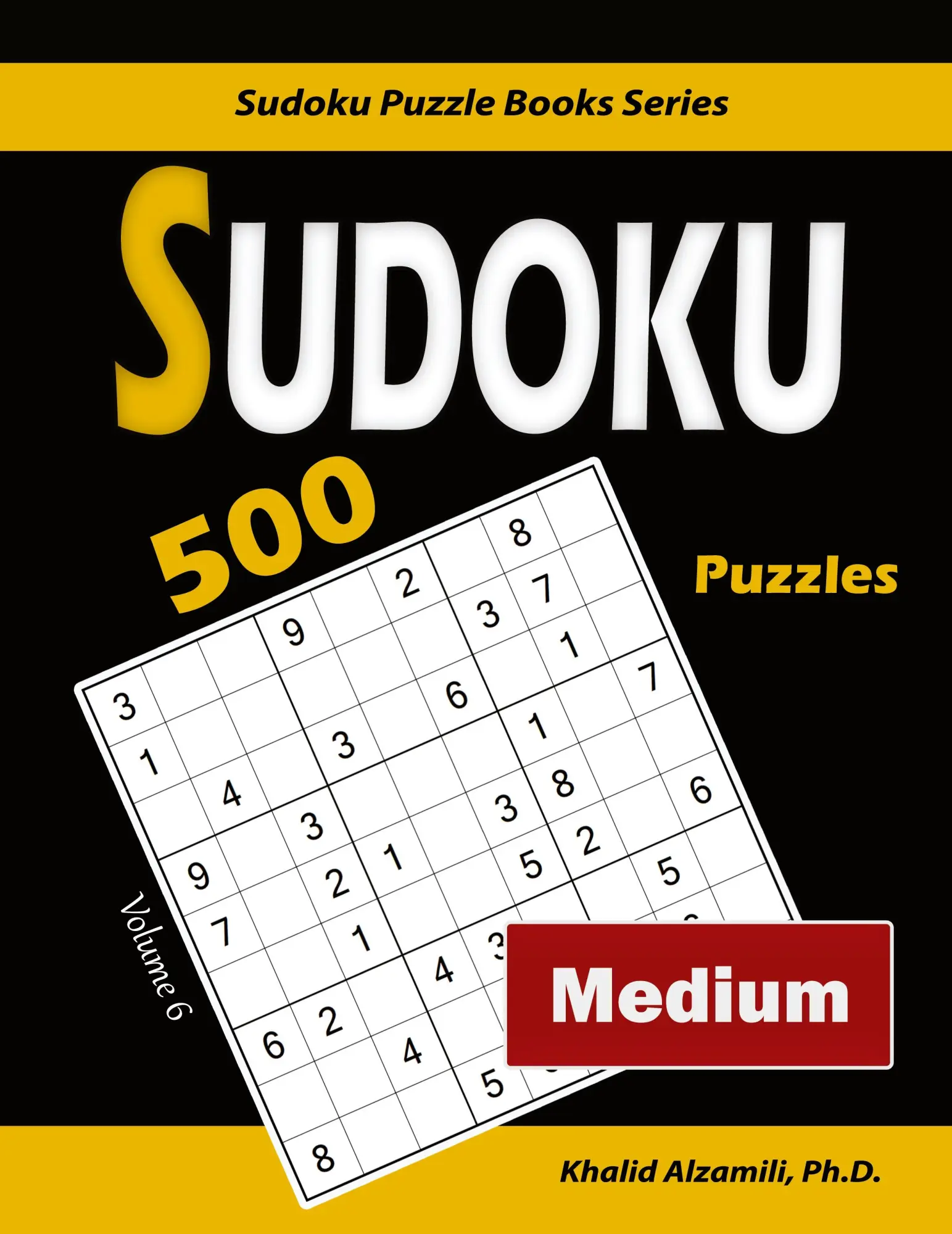 Cover: 9789922636344 | Sudoku | 500 Medium Puzzles | Khalid Alzamili | Taschenbuch | Englisch