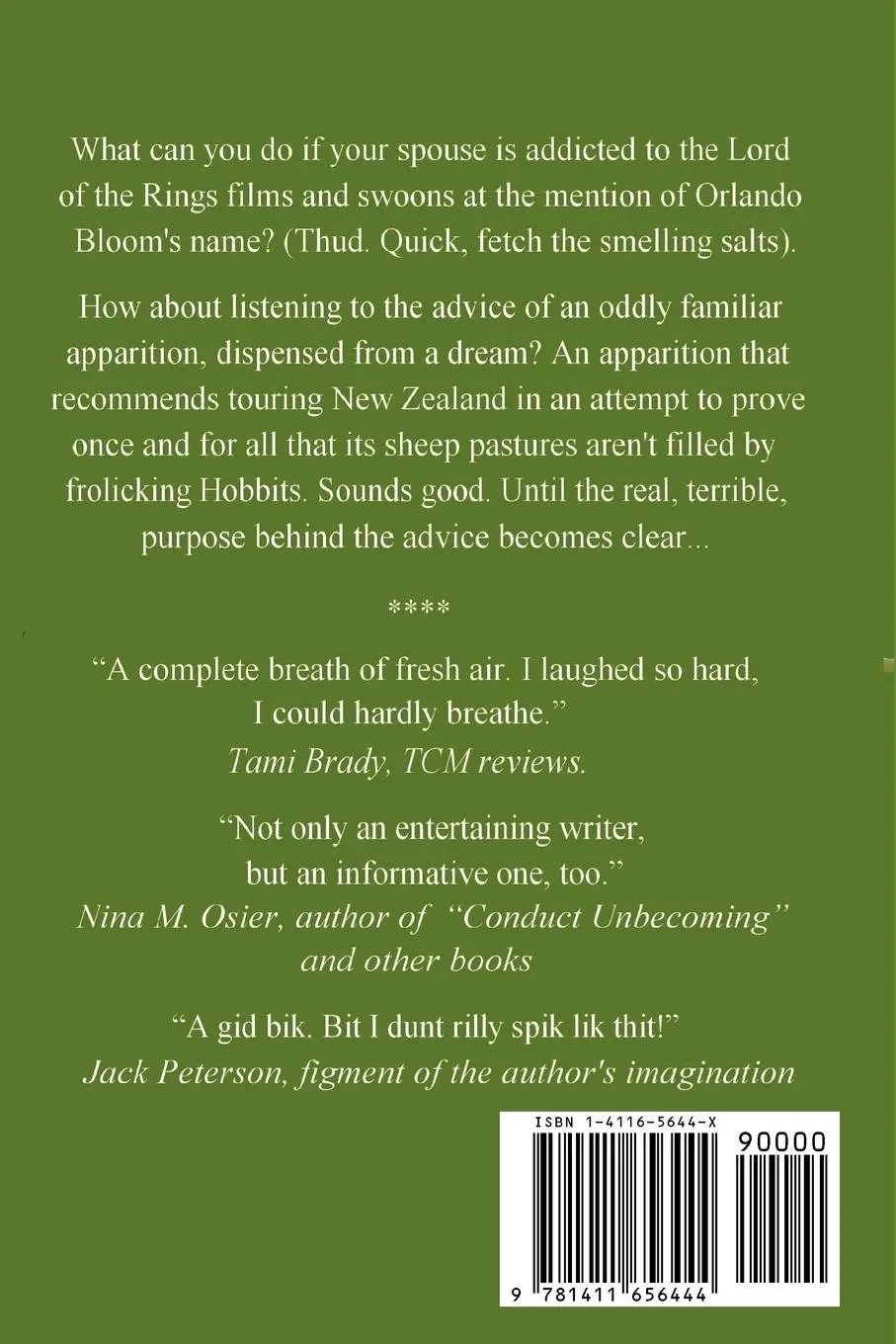 Rückseite: 9781411656444 | New Zealand with a Hobbit Botherer | John Gisby | Taschenbuch | 2006