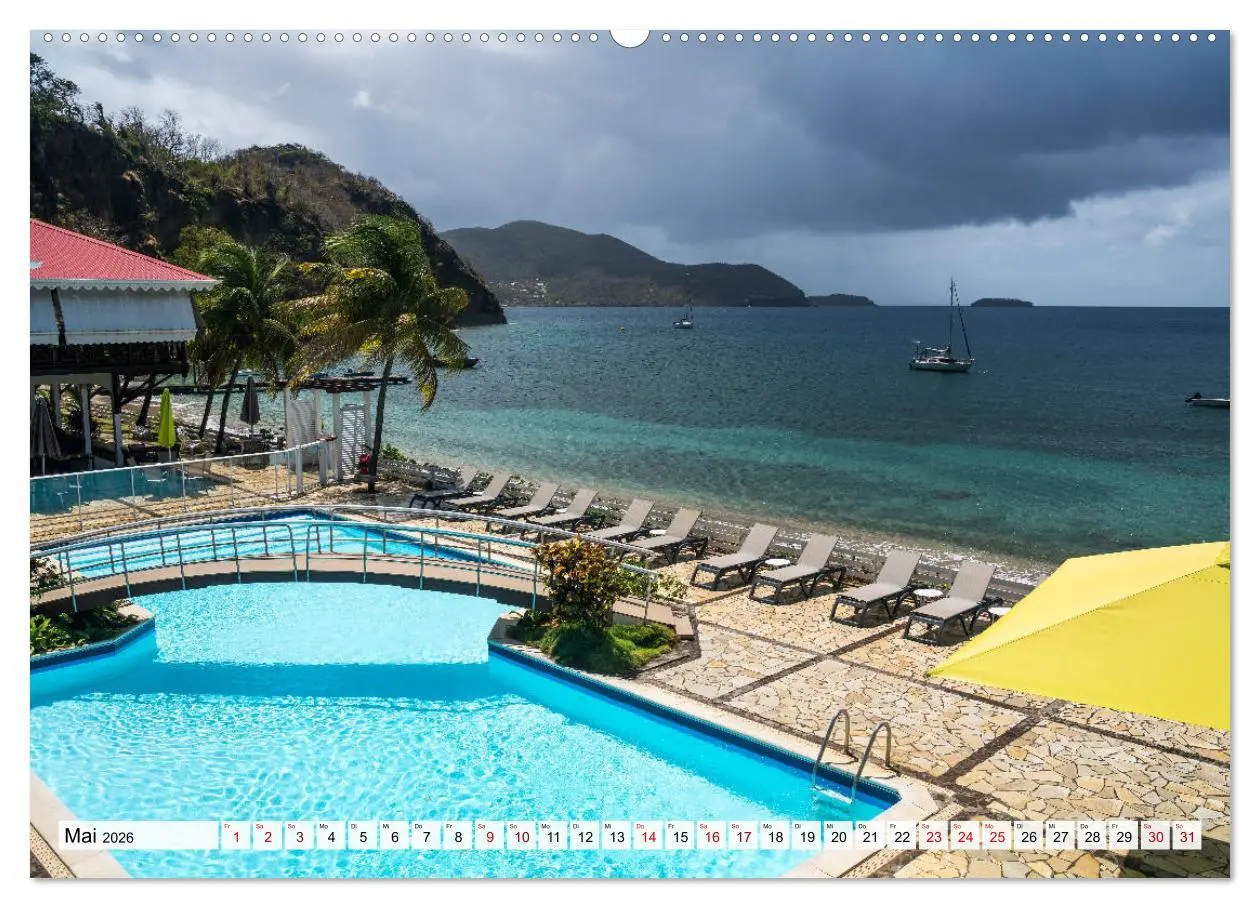 Bild: 9783457786444 | Karibik - Les Saintes - Terre De Haut (Wandkalender 2026 DIN A2...