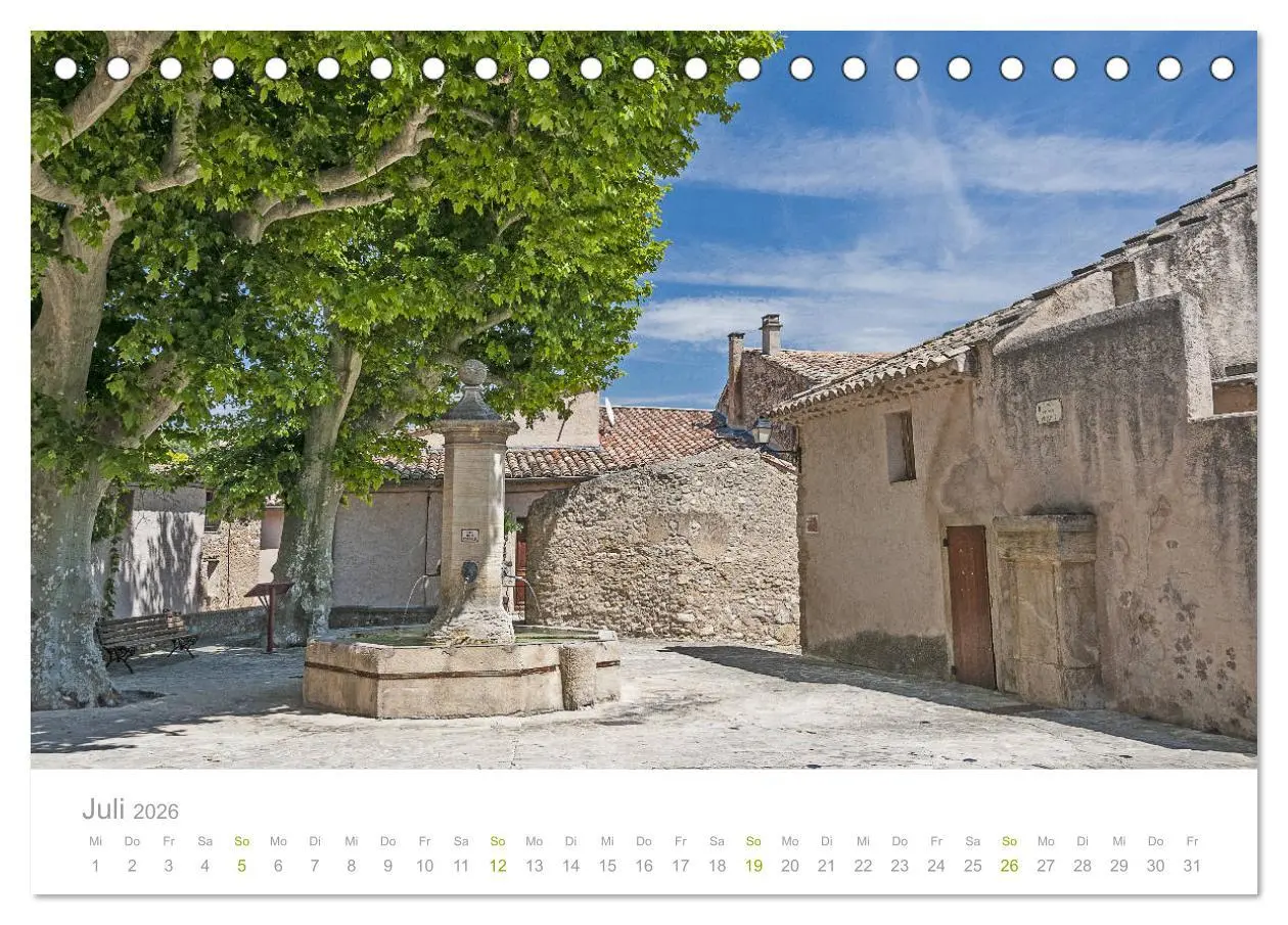 Bild: 9783516186444 | Provence: Malerisches Südfrankreich (Tischkalender 2026 DIN A5...