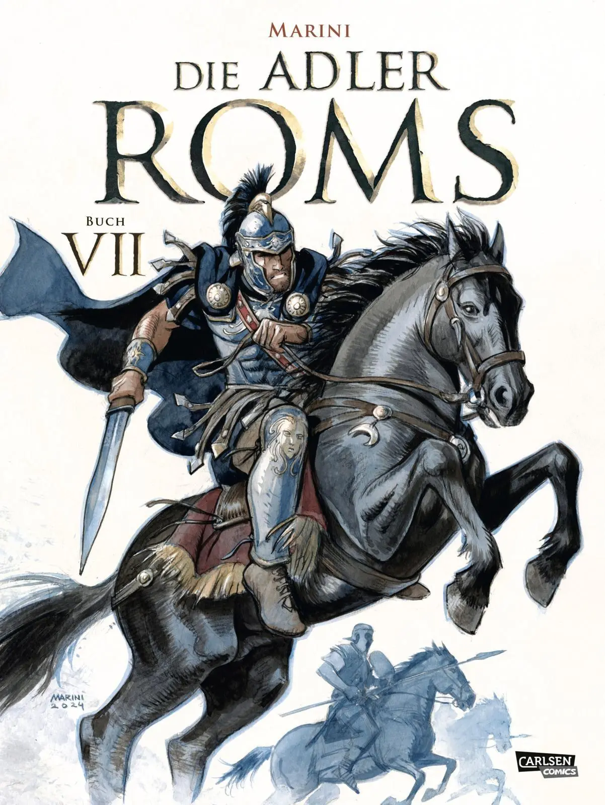 Cover: 9783551806444 | Die Adler Roms (Hardcover) 7: Buch VII | Enrico Marini | Buch | 72 S.