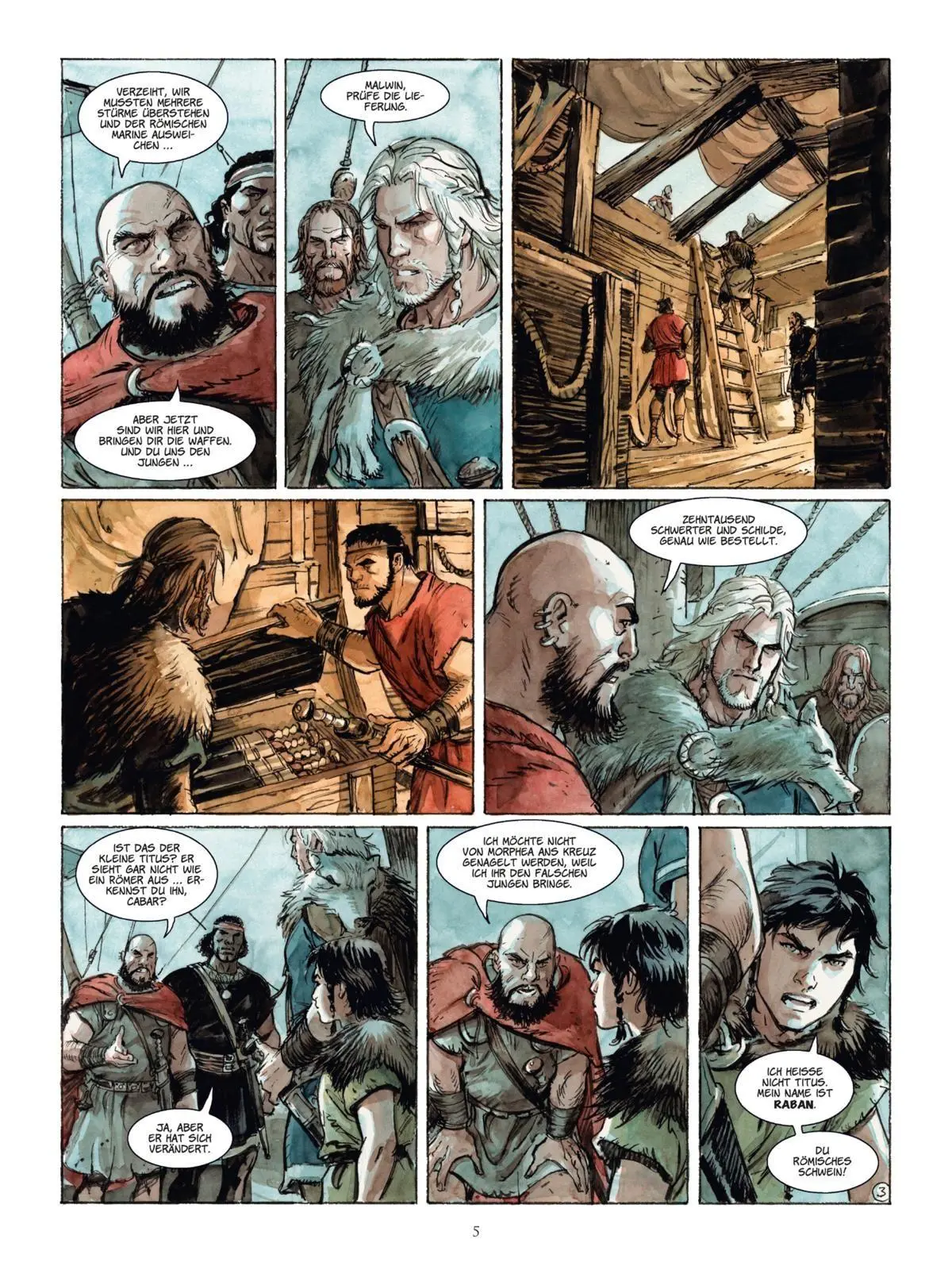 Bild: 9783551806444 | Die Adler Roms (Hardcover) 7: Buch VII | Enrico Marini | Buch | 72 S.