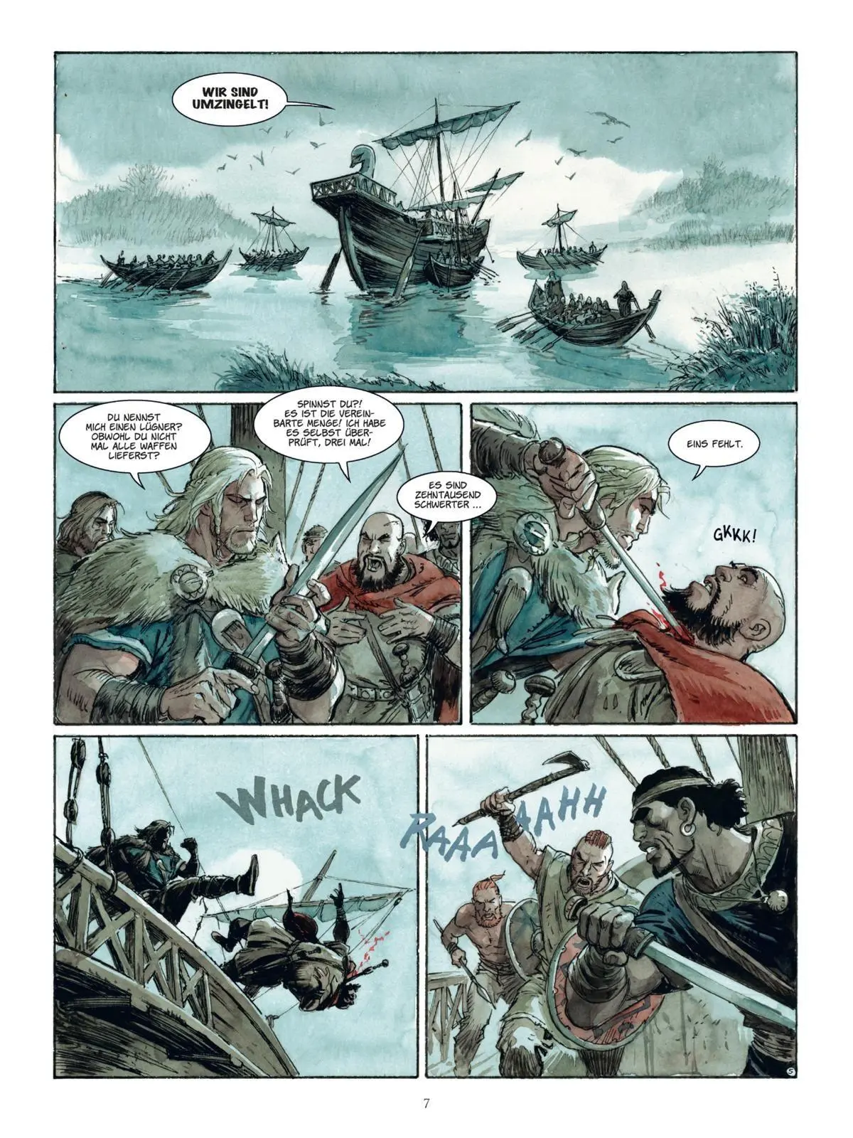 Bild: 9783551806444 | Die Adler Roms (Hardcover) 7: Buch VII | Enrico Marini | Buch | 72 S.