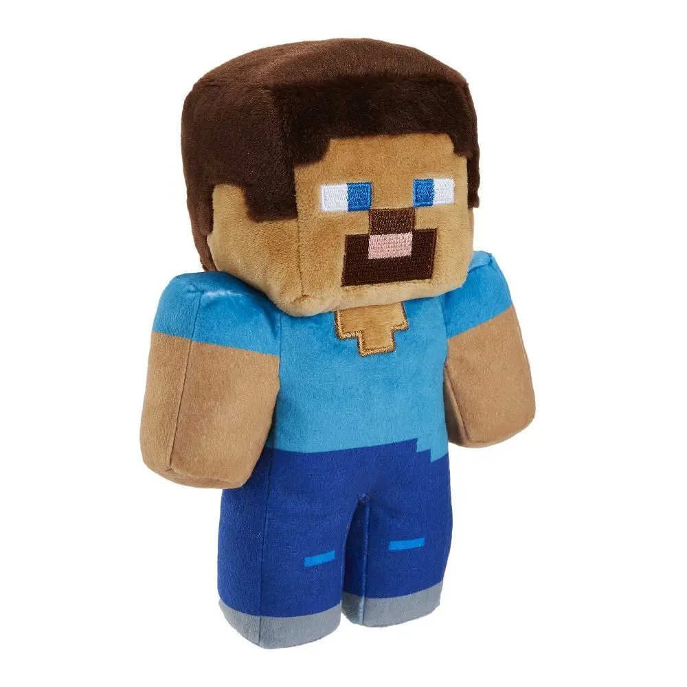 Bild: 194735066544 | Minecraft 8" Basic Plush Steve | Ohne Verpackung mit Anhänger | 2024
