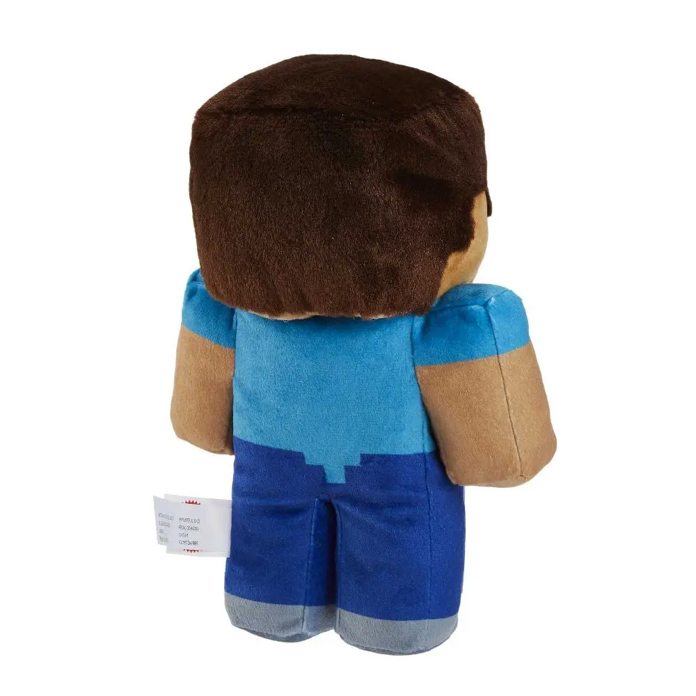 Bild: 194735066544 | Minecraft 8" Basic Plush Steve | Ohne Verpackung mit Anhänger | 2024