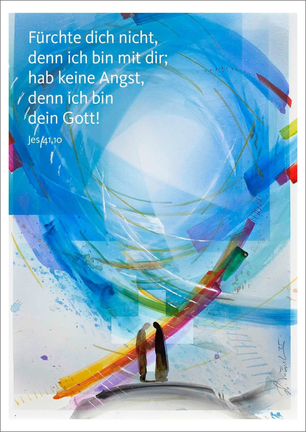Cover: 4251693906544 | Jahreslosung Eberhard Münch 2027, Postkarte 10er-Set | Eberhard Münch