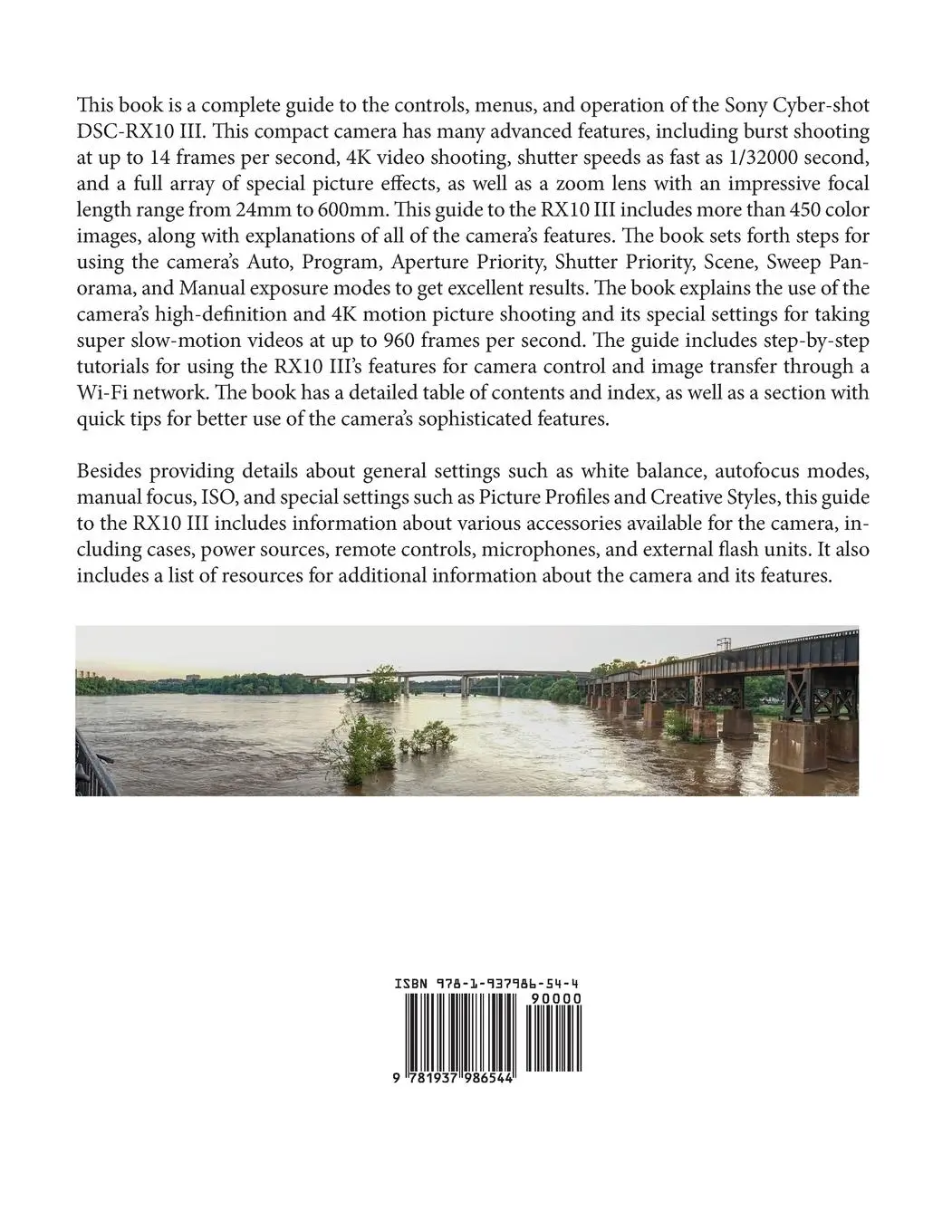 Rückseite: 9781937986544 | Photographer's Guide to the Sony DSC-RX10 III | Alexander S. White