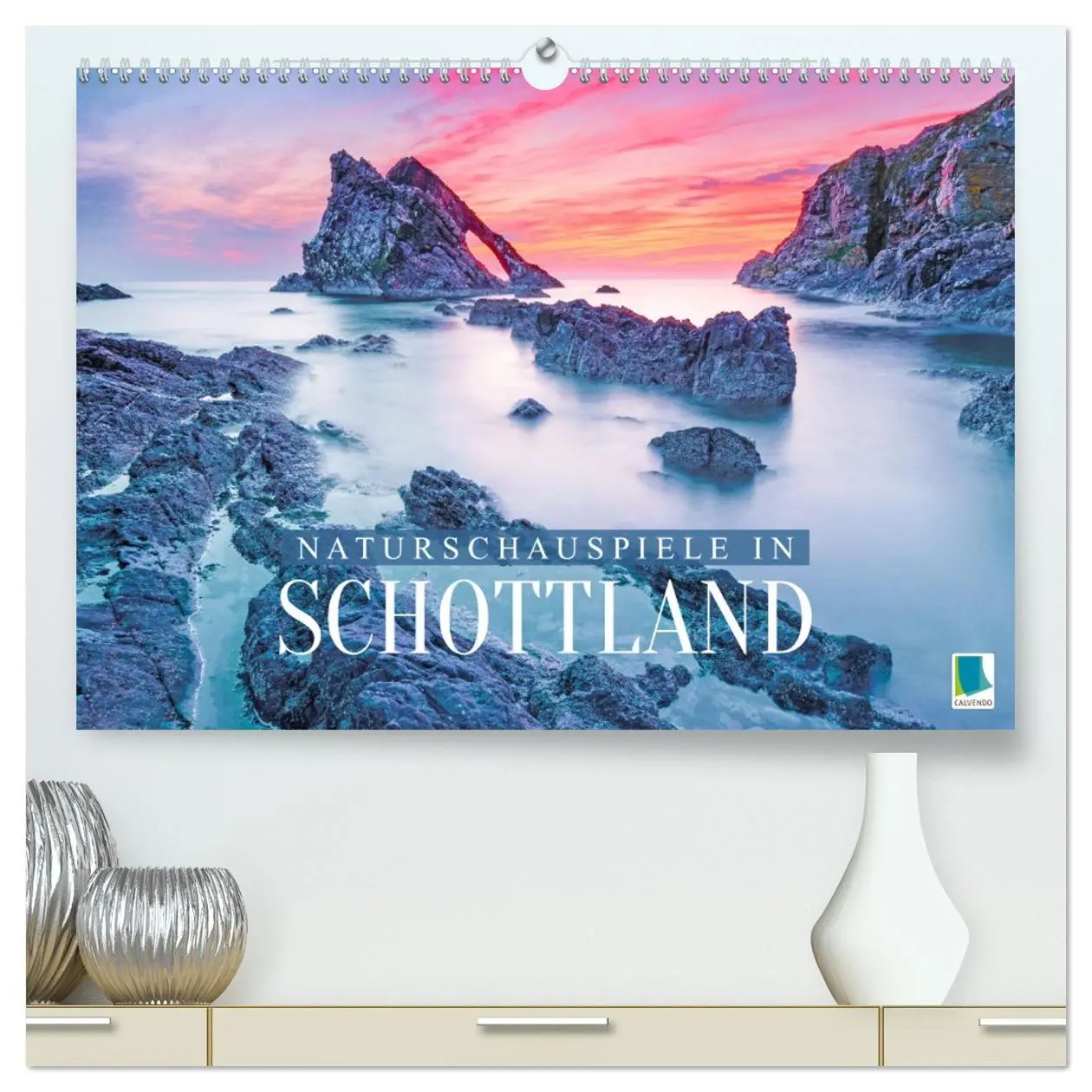 Cover: 9783457396544 | Naturschauspiele in Schottland (hochwertiger Premium Wandkalender...