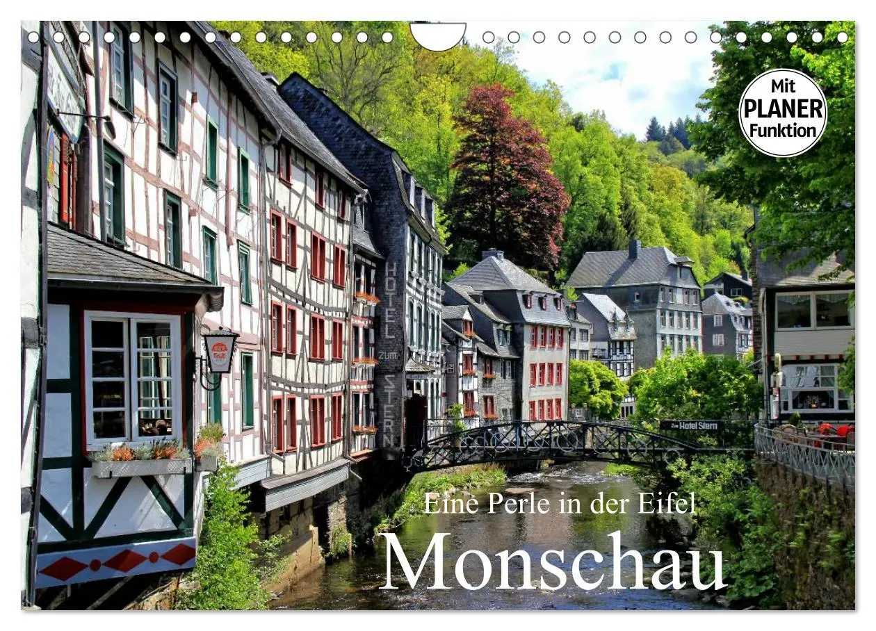Cover: 9783516006544 | Eine Perle in der Eifel - Monschau (Wandkalender 2026 DIN A4 quer),...