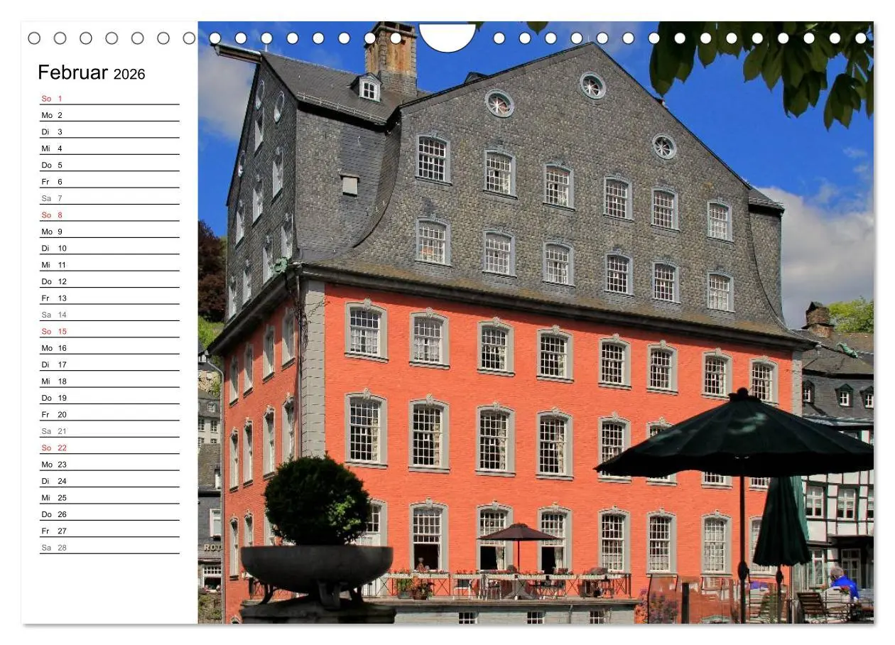 Bild: 9783516006544 | Eine Perle in der Eifel - Monschau (Wandkalender 2026 DIN A4 quer),...