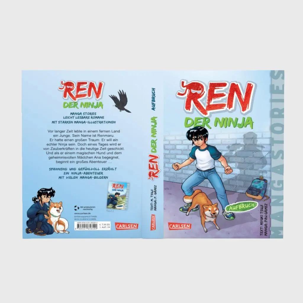 Bild: 9783551656544 | REN, der Ninja Band 1 - Aufbruch | Miyuki Tsuji | Buch | REN der Ninja