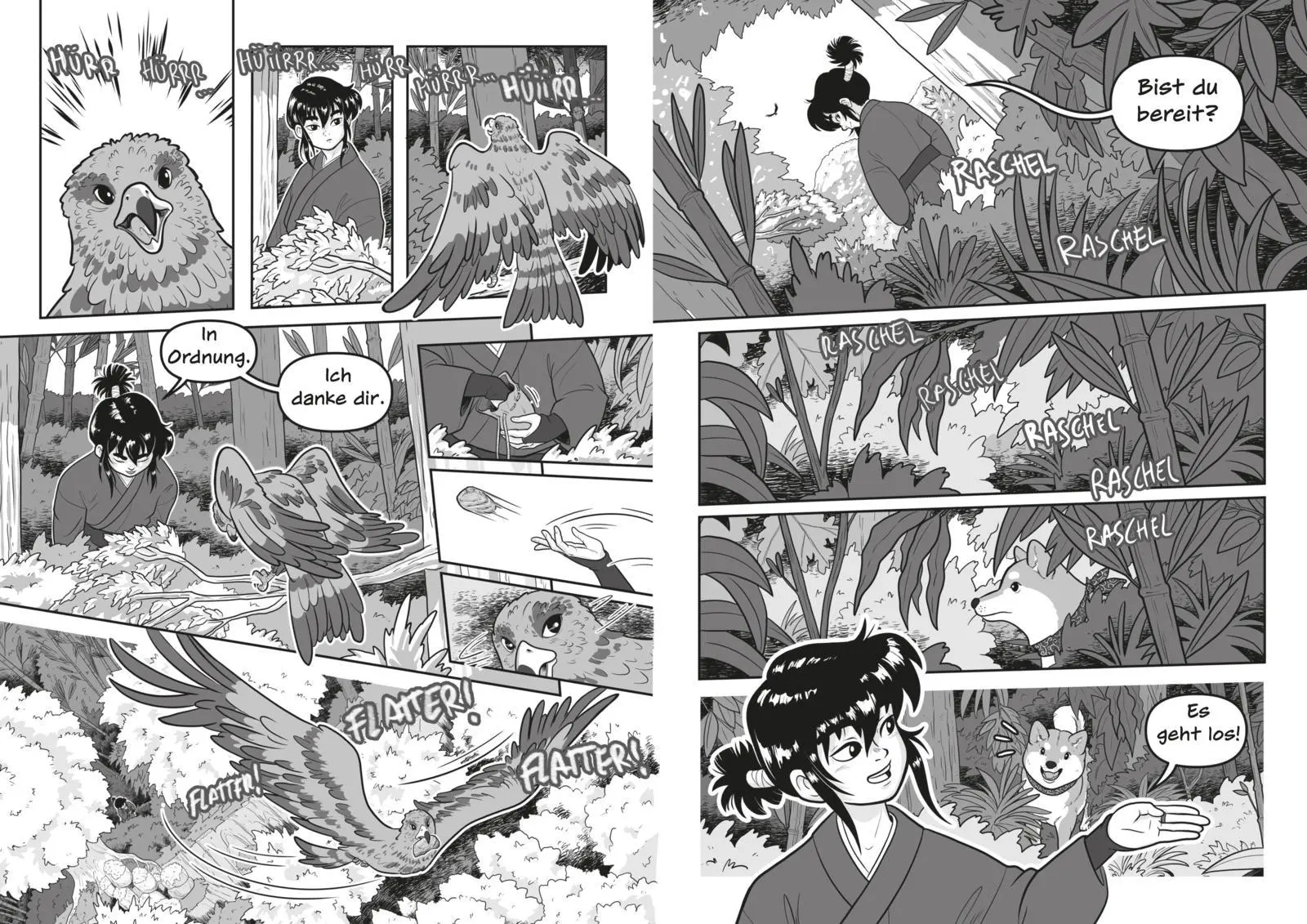 Bild: 9783551656544 | REN, der Ninja Band 1 - Aufbruch | Miyuki Tsuji | Buch | REN der Ninja