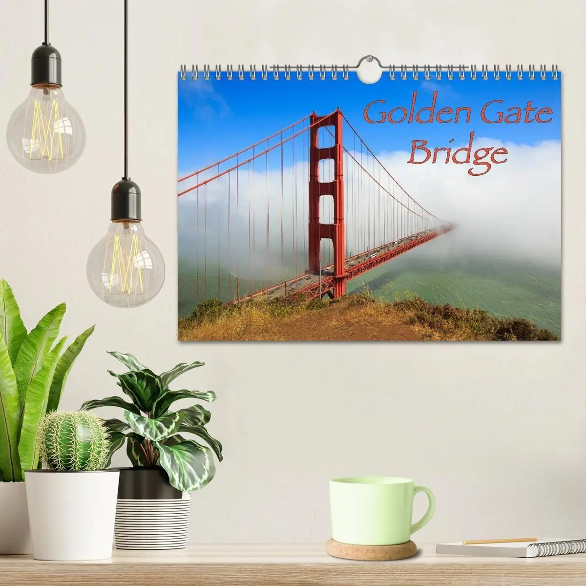 Bild: 9783594156544 | Golden Gate Bridge (Wandkalender 2027 DIN A4 quer), CALVENDO...