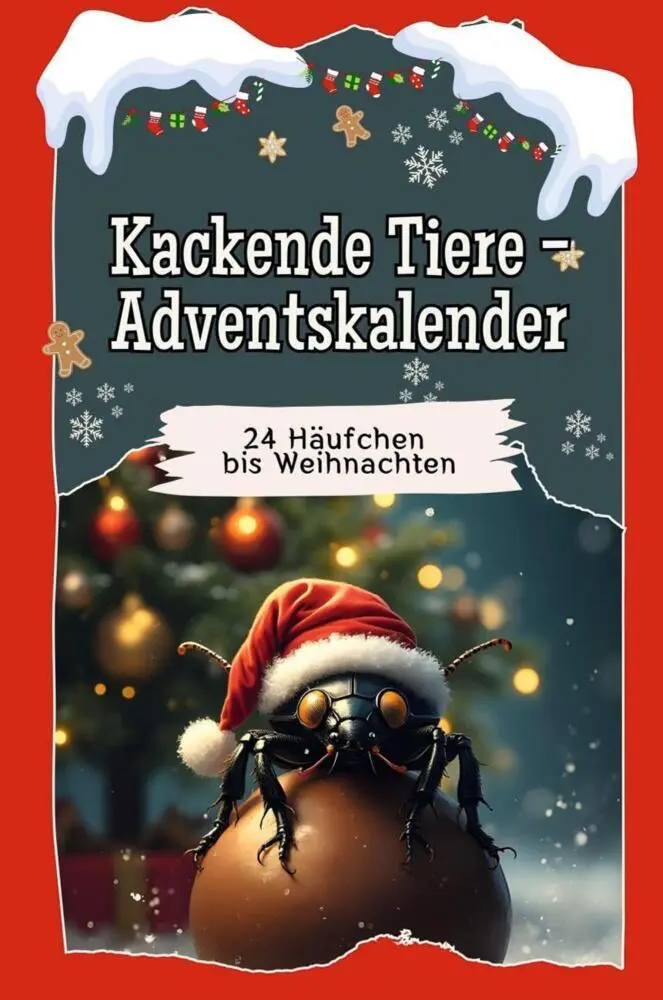 Cover: 9783759106544 | Kackende Tiere-Adventskalender | Louis Schröder | Taschenbuch | 50 S.