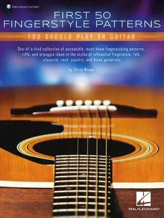 Cover: 840126926644 | First 50 Fingerstyle Patterns You Should Play | on Guitar | 2023