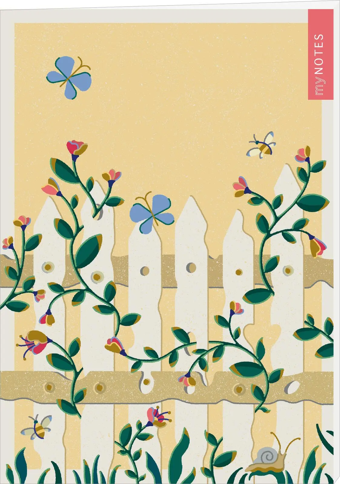 Cover: 4014489136644 | myNOTES Papeterie: Notizheft Cottage Style: Blumenranken | Rawicka