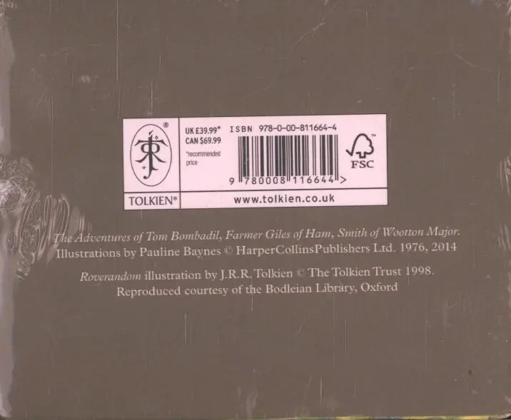 Rückseite: 9780008116644 | The Tolkien Treasury | John Ronald Reuel Tolkien | Buch | 912 S.