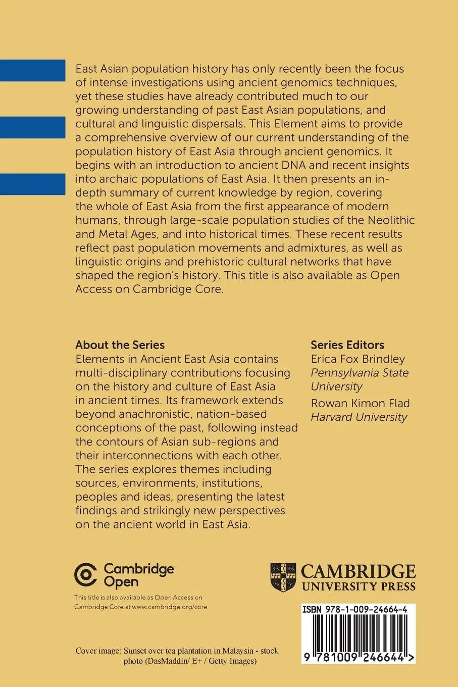 Rückseite: 9781009246644 | Reconstructing the Human Population History of East Asia through...