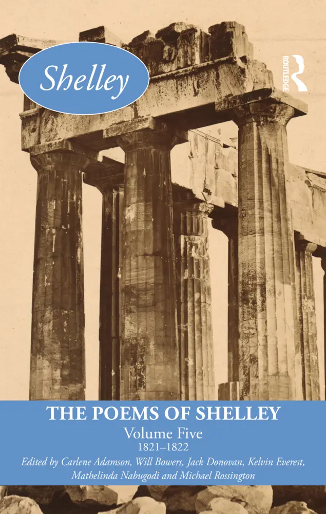 Cover: 9781138016644 | The Poems of Shelley | Volume Five: 1821-1822 | Jack Donovan | Buch