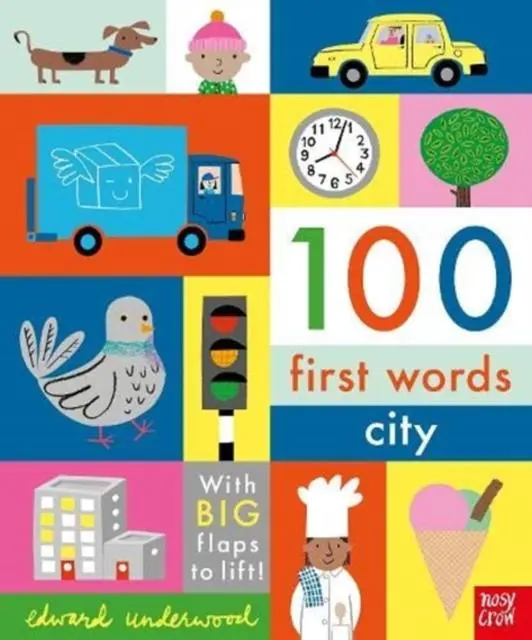 Cover: 9781788006644 | 100 First Words: City | Edward Underwood | Buch | Papp-Bilderbuch