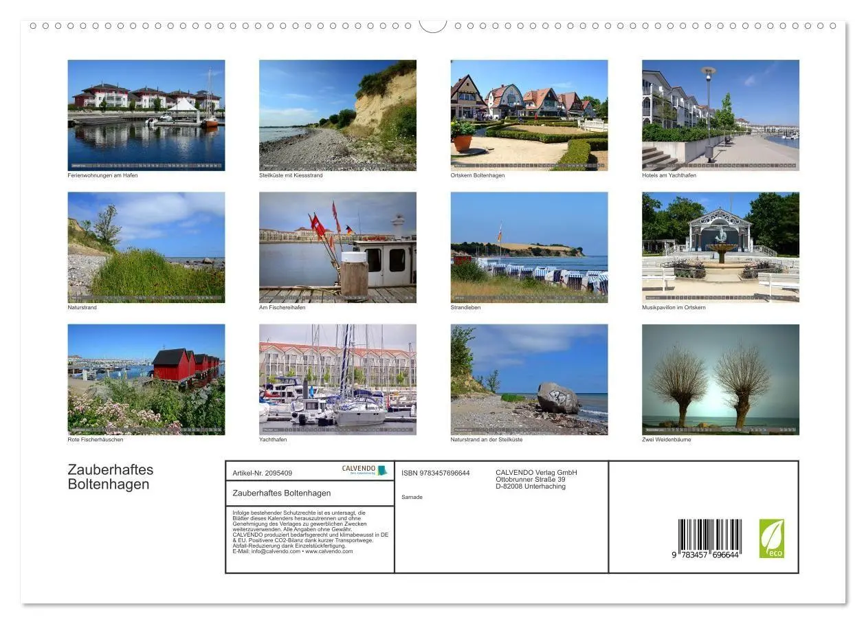 Bild: 9783457696644 | Zauberhaftes Boltenhagen (hochwertiger Premium Wandkalender 2026...