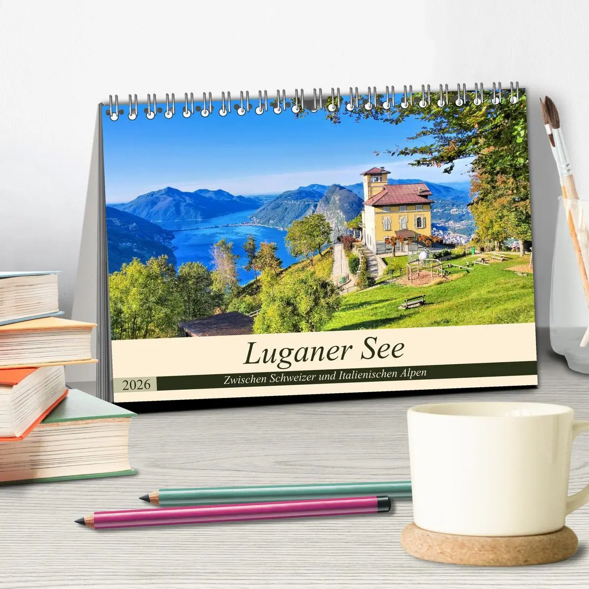 Bild: 9783457836644 | Luganer See - Zwischen Schweizer und Italienischen Alpen...