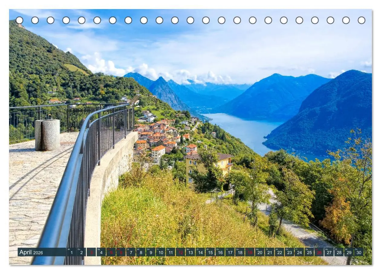 Bild: 9783457836644 | Luganer See - Zwischen Schweizer und Italienischen Alpen...