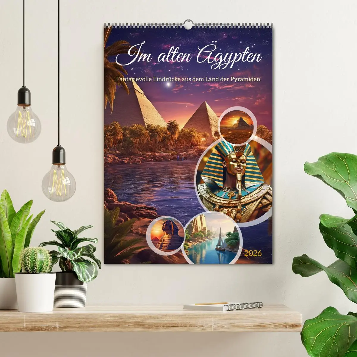 Bild: 9783516306644 | Im alten Ägypten (Wandkalender 2026 DIN A2 hoch), CALVENDO...
