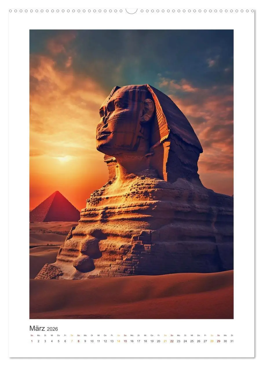 Bild: 9783516306644 | Im alten Ägypten (Wandkalender 2026 DIN A2 hoch), CALVENDO...