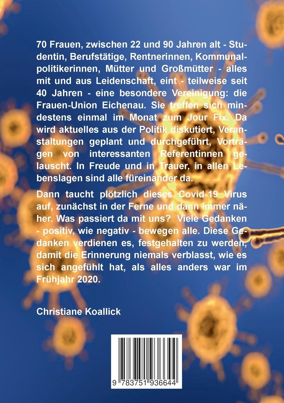 Rückseite: 9783751936644 | Reflexionen in Covid-19 Zeiten | Christiane Koallick | Taschenbuch
