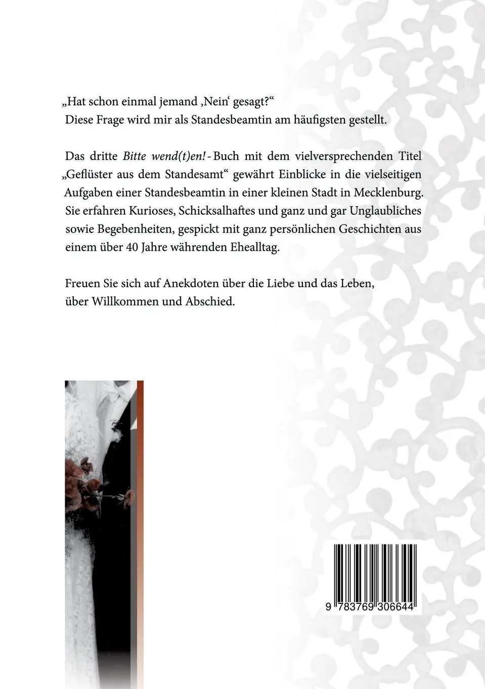 Rückseite: 9783769306644 | Geflüster aus dem Standesamt | Heidi Wendt (u. a.) | Taschenbuch