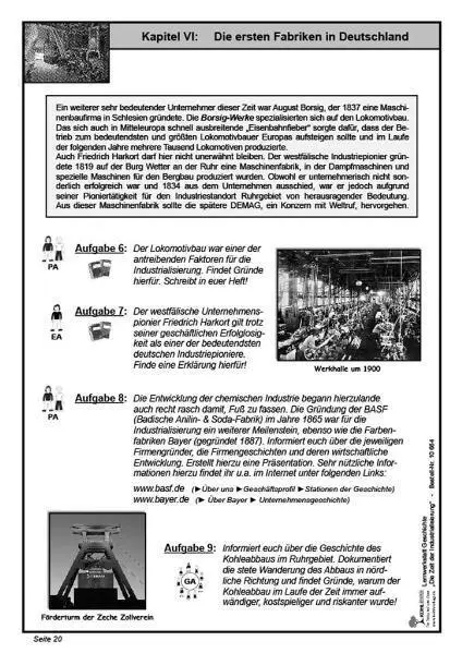 Bild: 9783866326644 | Lernwerkstatt - Die Zeit der Industrialisierung | Lynn-Sven Kohl