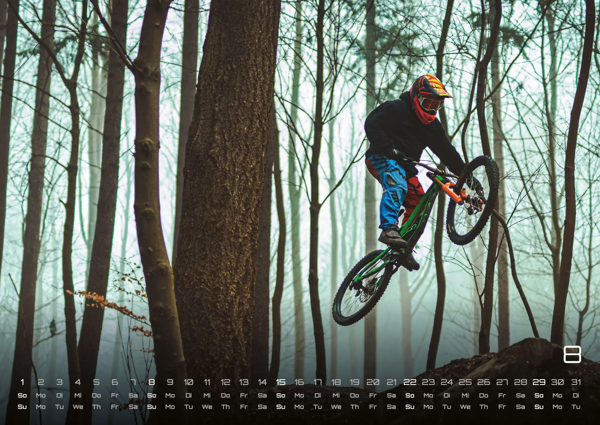 Bild: 9783986736644 | MTB Mountainbike - 2027 - Kalender DIN A2 | GP-Fever. de | Kalender