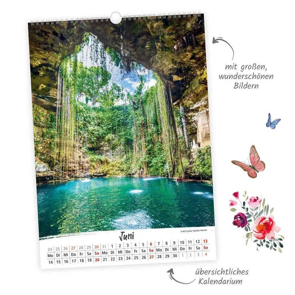 Bild: 9783988026644 | TRÖTSCH - Großbildkalender Traumziele 2027 | Wandkalender | KG | 24 S.