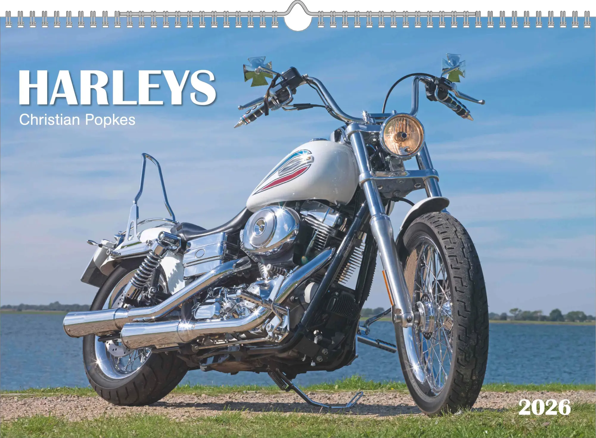 Cover: 4069095006744 | Harleys 2026 - Wand-Kalender - 42x29,7 - Motorrad | Wandkalender A3